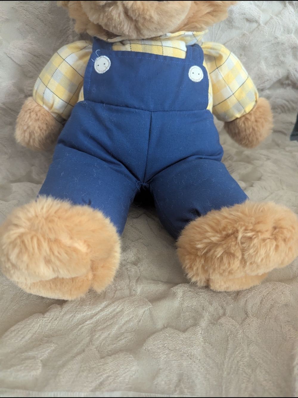 Vintage 1998 Berenstain Bears Papa Bear 18" Plush Stuffed Animal Chosun - Picture 4 of 10